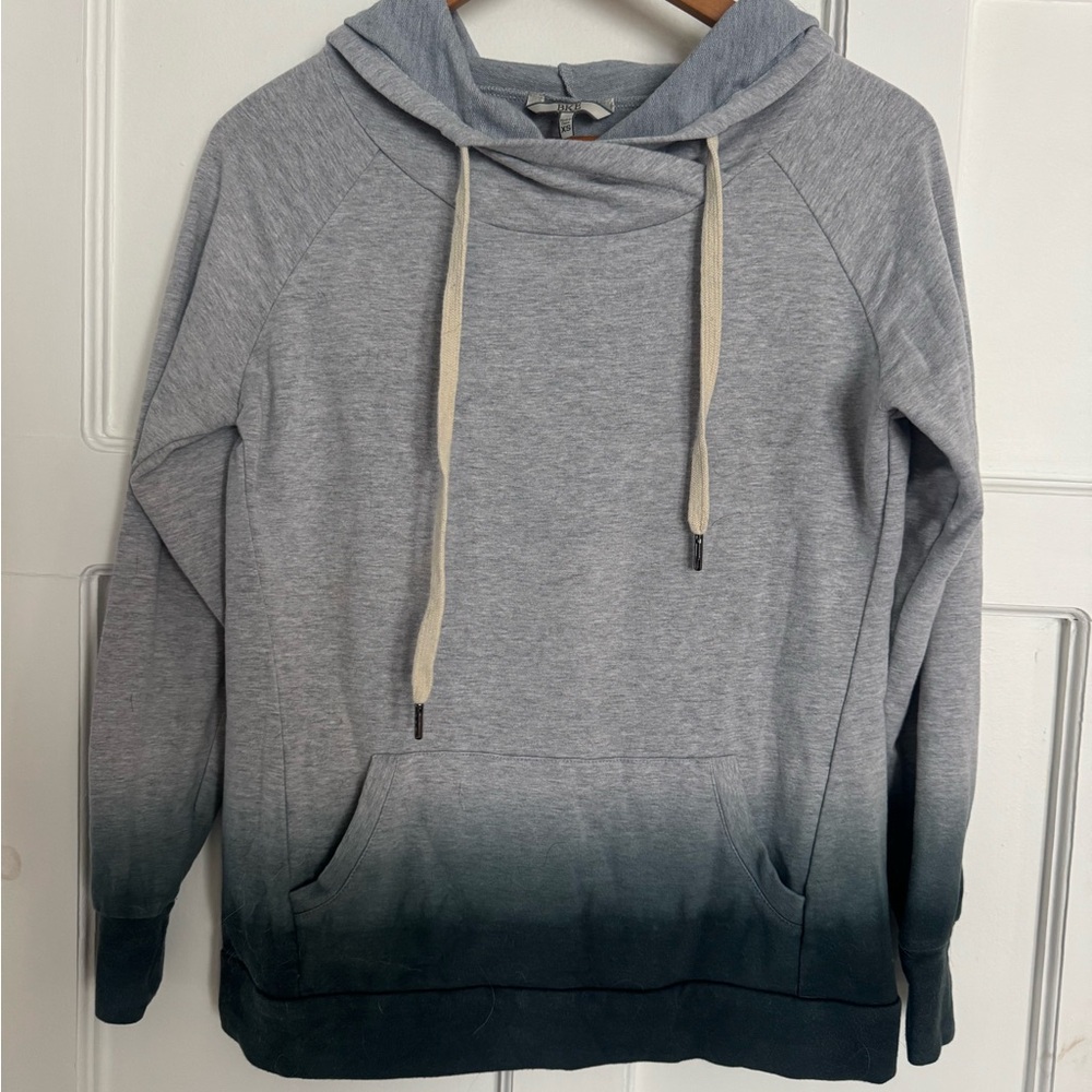 BKE Gray and Black Ombre Hoodie